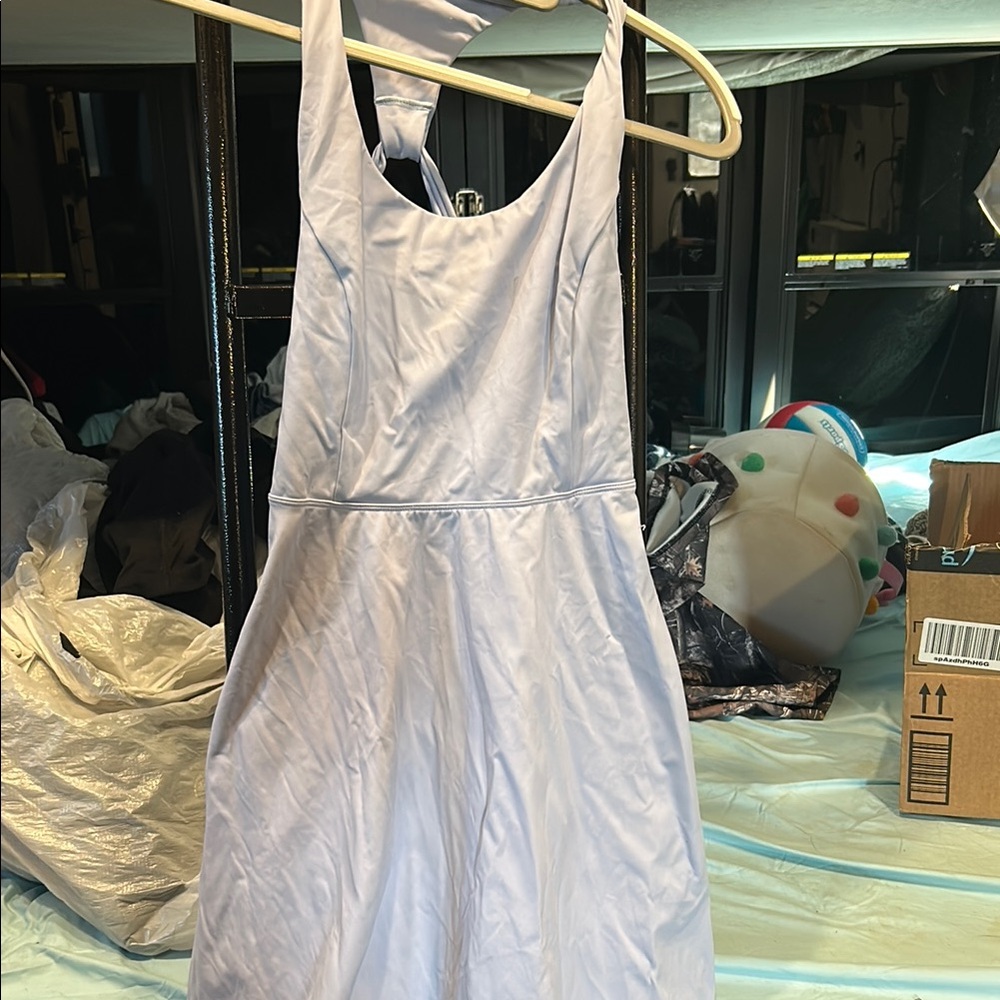Elegant Light Blue Dress